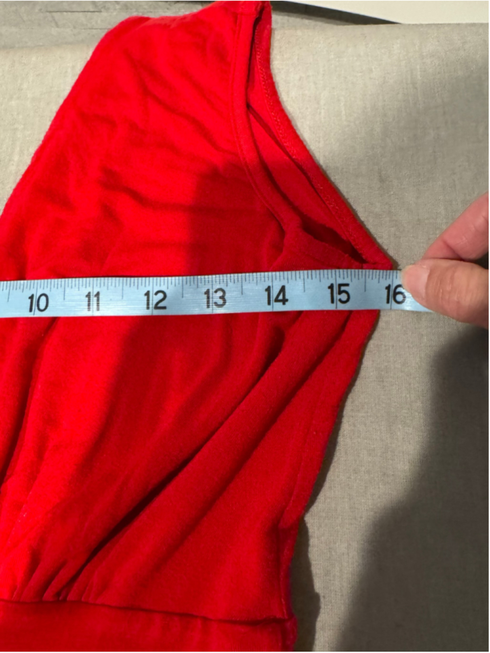 Women's fraiche by J Red sleeveless Deep V-Neck Pull-on Knit Maxi Dress Size M - Picture 8 of 10